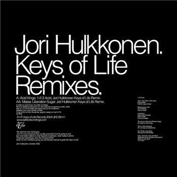 Acid Kings & Matsa - Keys of Life Mixes - Keys Of Life Acid Kings & Matsa - Keys of Life Mixes - Keys Of Life