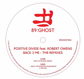 POSITIVE DIVIDE feat ROBERT OWENS - 89:Ghost