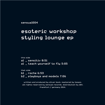 Esoteric Workshop - Sytling Lounge EP - sensual records