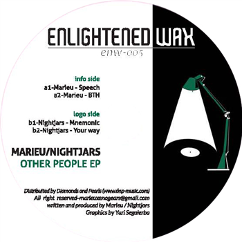 Marieu / Nightjars - Other People EP - Enlightened Wax Marieu / Nightjars - Other People EP - Enlightened Wax