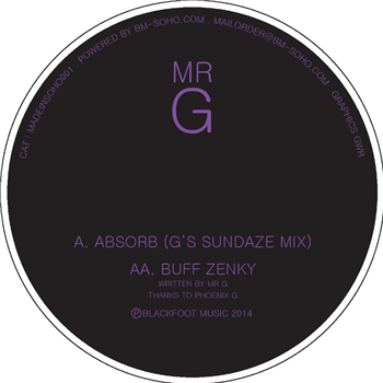 Mr. G (One Sided 12) - Made In Soho