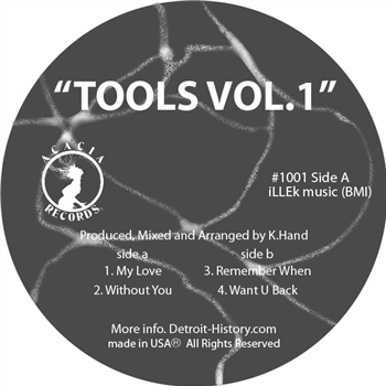 K-HAND -- TOOLS VOL. 1 - ACACIA RECORDS