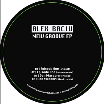 Alex Baciu - New Groove EP - Any records