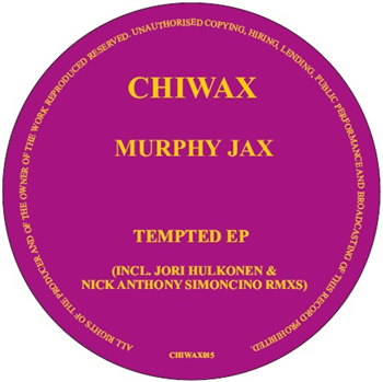 MURPHY JAX FEAT. MIKE ANDERSON - TEMPTED - Chiwax