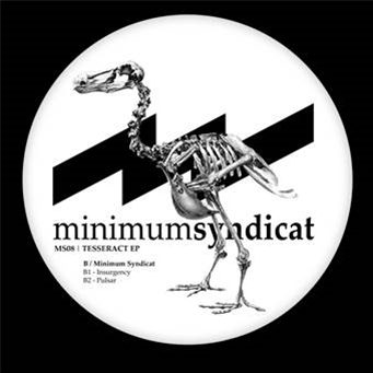 MINIMUM SYNDICAT / THE KOSMIC KOMMANDO (MIKE DRED) - TESSERACT EP - MINIMUM SYNDICAT