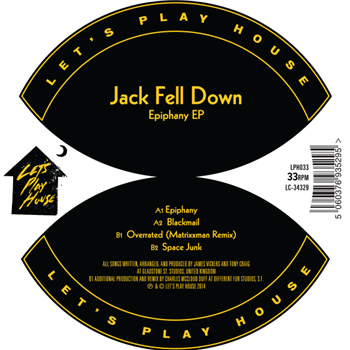 Jack Fell Down – Epiphany EP - Let’s Play House