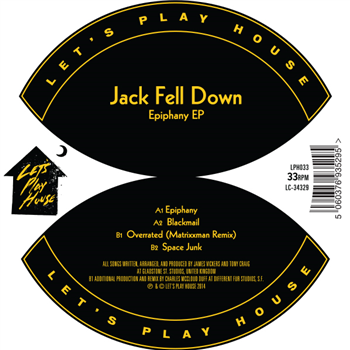 Jack Fell Down – Epiphany EP - Let’s Play House Jack Fell Down – Epiphany EP - Let’s Play House