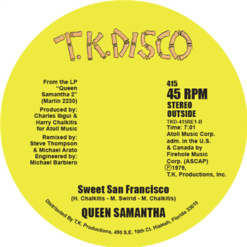 Queen Samantha – Take A Chance - TK Disco
