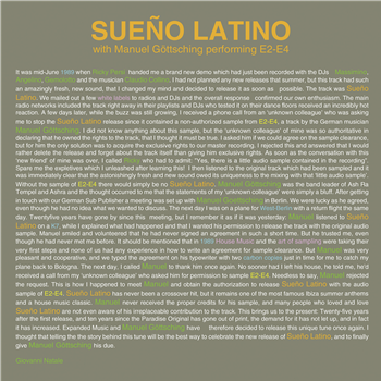 Sueno Latino with Manuel Goettsching performing E2-E4 - Dance Floor Corporation