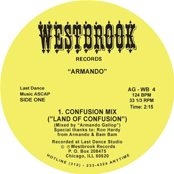 Armando – Land Of Confusion - Westbrook Records