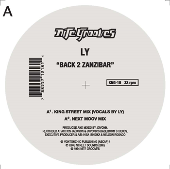 LY (JOVONN) - BACK TO ZANZIBAR - NITE GROOVES LY (JOVONN) - BACK TO ZANZIBAR - NITE GROOVES