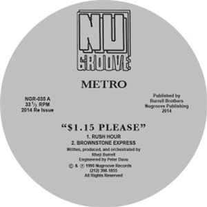 METRO - $1.15 PLEASE - NU GROOVE