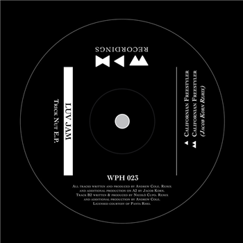 LUV JAM - TRICK NUT EP - We Play House Recordings