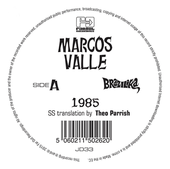 MARCOS VALLE - 985 / PREFIXO (THEO PARRISH & DAZ I KUE REMIXES) - Far Out Recordings