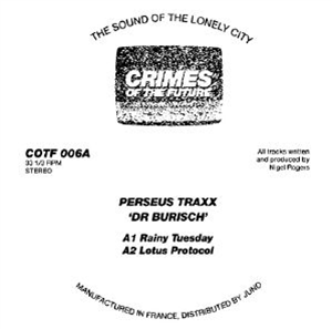 PERSEUS TRAXX - Dr Burisch - Crimes Of The Future