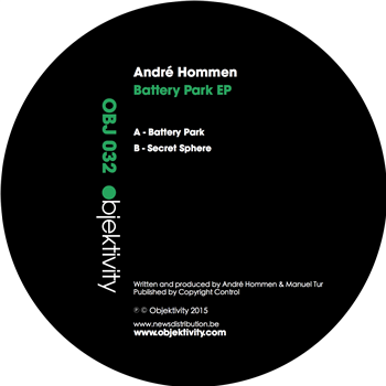 ANDRÉ HOMMEN - BATTERY PARK EP - OBJEKTIVITY