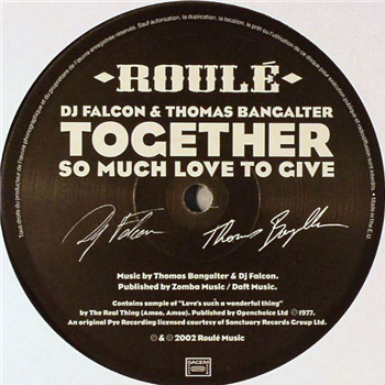 DJ Falcon & Thomas Bangalter - TOGETHER - Roule
