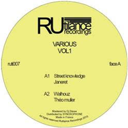 RUTI007 - VA (2 X 12") VOL 1 RUTILANCE RECORDINGS - RUTILANCE RECORDINGS