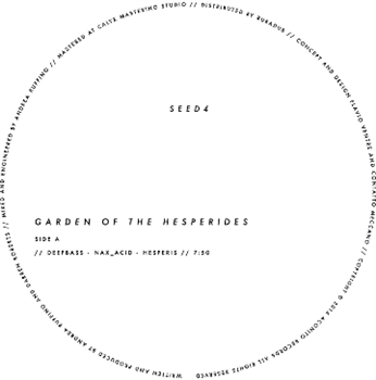 Deepbass / nAX_Acid - Garden of The Hesperides - Aconito Records Deepbass / nAX_Acid - Garden of The Hesperides - Aconito Records
