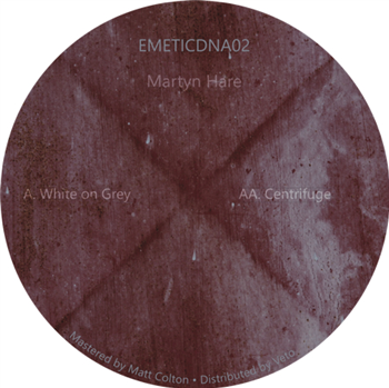 MARTYN HARE - WHITE ON GREY - EMETI