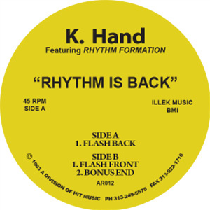 K-HAND - Rhythm Is back - ACACIA RECORDS