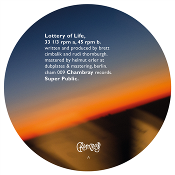 SUPER PUBLIC - LOTTERY OF LIFE - CHAMBRAY RECORDS