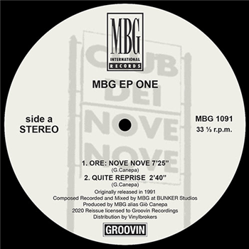 MBG - EP One - MBG International MBG - EP One - MBG International