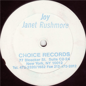 Janet Rushmore - Joy (Kerri Chandler/Smack Mixes) - Express Records Janet Rushmore - Joy (Kerri Chandler/Smack Mixes) - Express Records