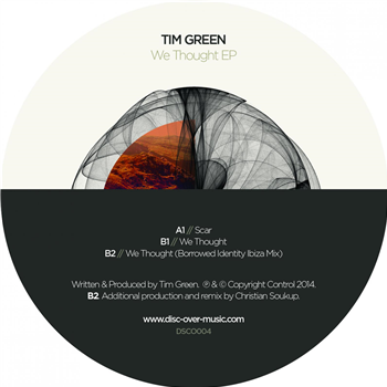 Tim Green - We Throught EP - DISC OVER MUSIC