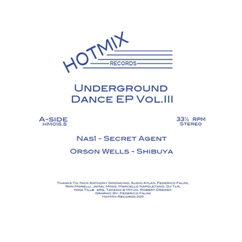 Underground Dance EP Vol.III - Hotmix Records