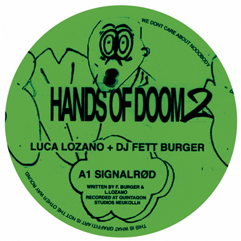 Luca Lozano + Dj Fett Burger - Hands of Doom 2 EP - Klasse Wrecks