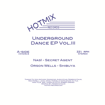 Underground Dance EP Vol.III - Va - Hotmix Records