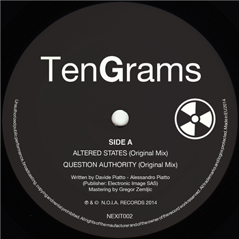 TenGrams - Altered States - N.O.I.A. Records
