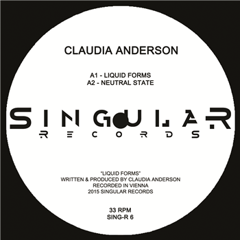 Claudia Anderson - Liquid Forms - Singular Records
