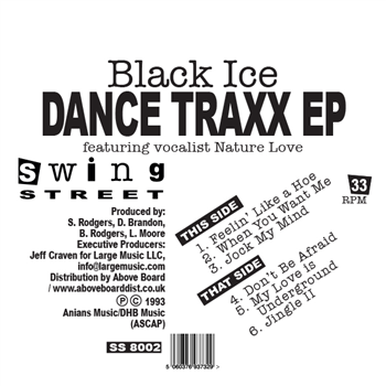 BLACK ICE PRODUCTIONS - DANCE TRAXX FEAT. NATURE LOVE - SWING STREET BLACK ICE PRODUCTIONS - DANCE TRAXX FEAT. NATURE LOVE - SWING STREET
