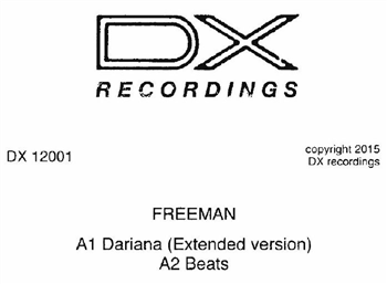 FREEMAN - Dariana - DX Recordings FREEMAN - Dariana - DX Recordings
