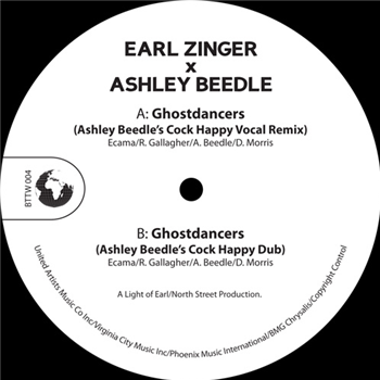 Earl Zinger & Ashley Beedle - Ghostdancers Ashley Beedle Remixes - BACK TO THE WORLD Earl Zinger & Ashley Beedle - Ghostdancers Ashley Beedle Remixes - BACK TO THE WORLD