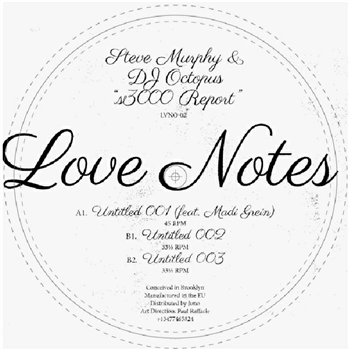 Steve MURPHY / DJ OCTOPUS - s3000 Report - Love Notes