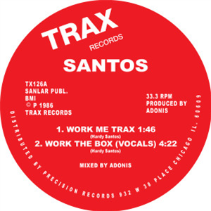 SANTOS - WORK THE BOX - Trax