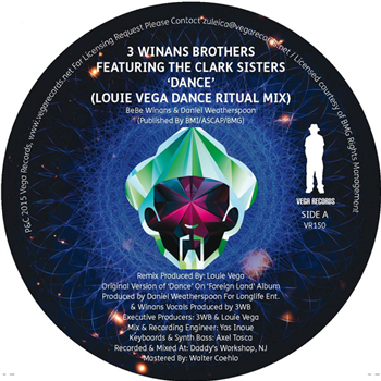 3 WINANS BROTHERS FEAT. THE CLARK SISTERS - DANCE (LOUIE VEGA REMIXES) - VEGA RECORDS