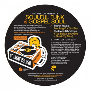 Nik Weston Presents Soulful Funk & Gospel Soul (feat. Sharon Revoal & Swan Silvertones) - Mukatsuku