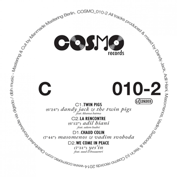 Dandy Jack Ft. The Twin Pigs /  Masomenos / Adil hiani / Vadim Svoboda /  Yesin - Vinyl II - cosmo records