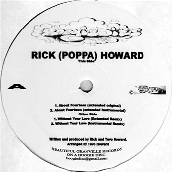 RICK HOWARD - ABOUT FOURTEEN - Beautiful Granville Records