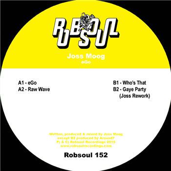 Joss Moog - Ego - Robsoul Recordings