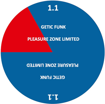 Getic Funk - Pleasure Zone Limited 1.1 (Blue Vinyl) - PLEASURE ZONE