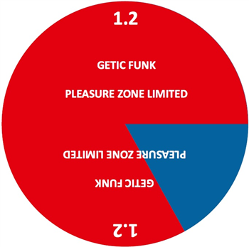 Getic Funk - Pleasure Zone Limited 1.2 (Red Vinyl) - PLEASURE ZONE