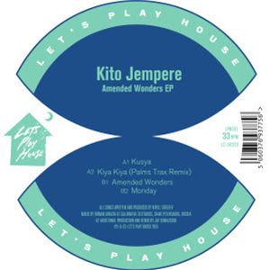 KITO JEMPERE - AMENDED WONDERS (INCL. PALMS TRAX REMIX) - Lets Play House