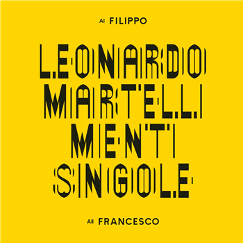 LEONARDO MARTELLI - MENTI SINGOLE - Antinote