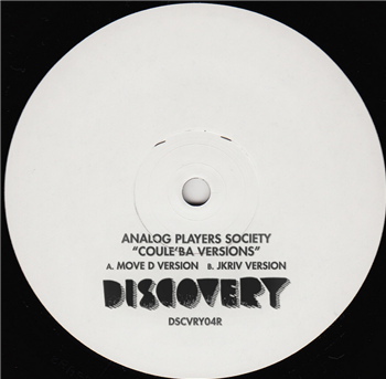 ANALOG PLAYERS SOCIETY - COULE’BA VERSIONS - DISCOVERY RECORDINGS
