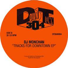 DJ Monchan - Tracks for Downtown EP (Orange Vinyl) - Downtown 304